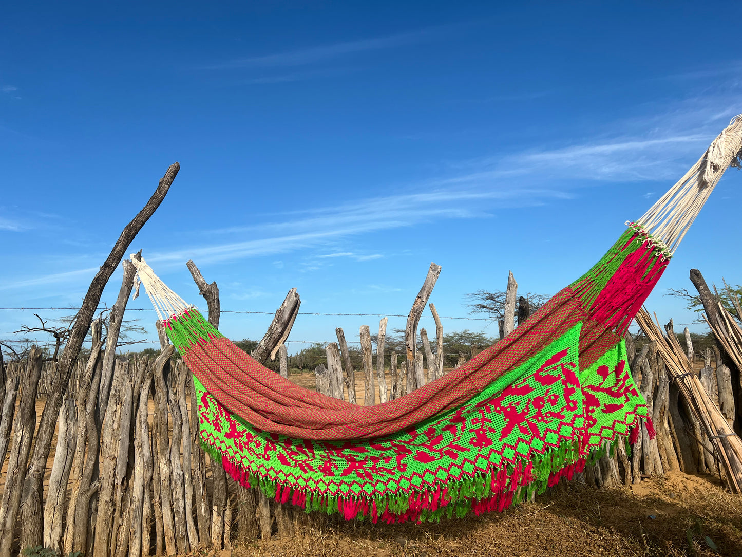 Chinchorro Wayuu Grande Bicolor